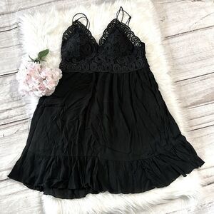 Pink Victoria’s Secret Bralette Lace Top Dress Size XL